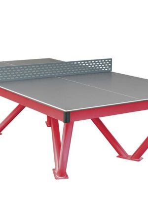 Borðtennisborð Outdoor Pro, jarðarberjarauður RAL litur: 3018
