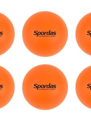 Skólahokkíboltar, 6 stk., Hoppeløs