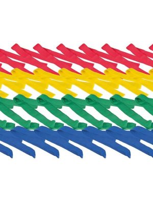 Merkingarlímbandsett, 40 stykki. Í 4 litum: Rauður, blár, gulur og grænn.