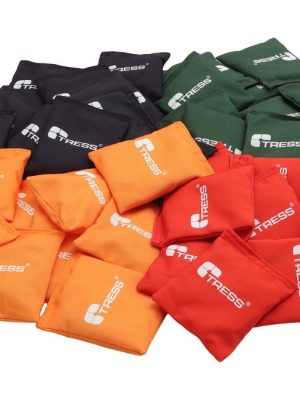 Baunapokasett, 40 stykki í 4 litum. Svart, grænt, appelsínugult og rautt.