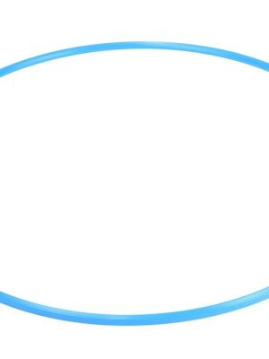 Plast tunnuól 80 cm, blá með rifnum brúnum