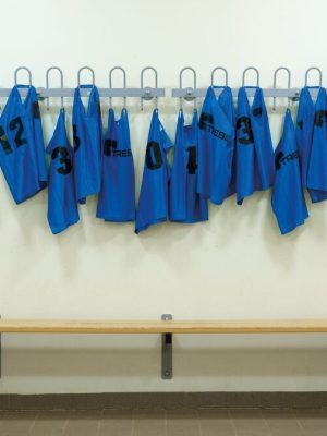 Tress gallabuxur, bláar (stærð XL) Sett með baknúmerum 1-15