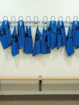 Tress gallabuxur, bláar (stærð M) Sett með baknúmerum 1-15