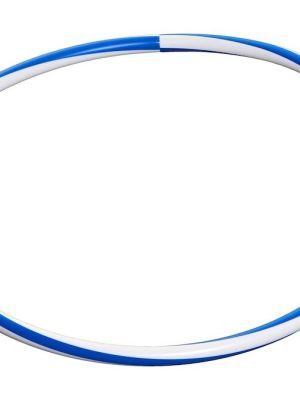 Hulahringur Ø 50 cm, blár/hvítur