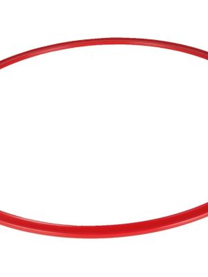 Tunnuól Ø: 60 cm, rauð. Mótað plast.