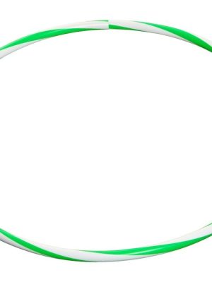 Hulahringur Ø 65 cm, grænn/hvítur