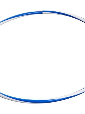 Hulahringur Ø 75 cm, blár/hvítur