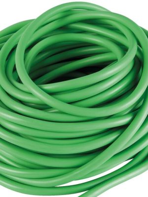 Exertube æfingarslanga 30 metrar, létt. Rúlla með 30 metra af latexlausu æfingarslöngu.