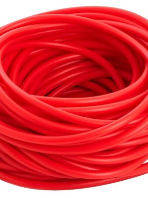 Exertube æfingarslanga 30 metrar, meðalstór Rúlla með 30 metra af latexlausu æfingarslöngu