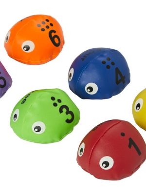 Baunapokasett með Bug-baunapokum, sett með 6 fræðandi baunapokum.