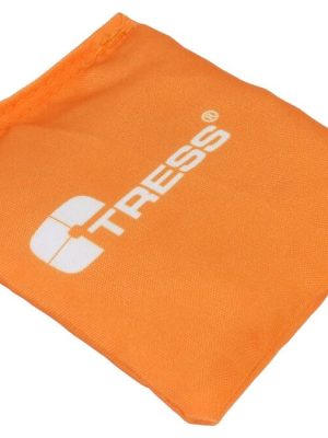 Appelsínugulur baunapoki 12 x 10 cm