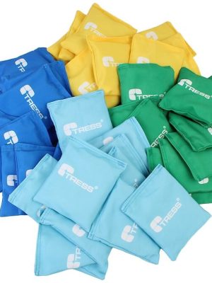 Baunapokasett, 40 stykki í 4 litum Blár, ljósblár, grænn og gulur