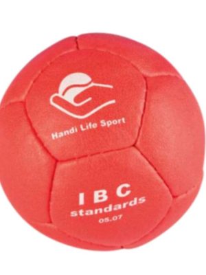 Boccia - gervileðurbolti, rauður