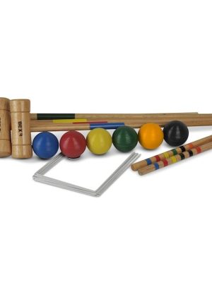 Krókettleikur fyrir 6 manns