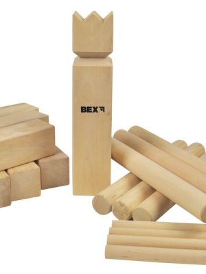 Konungsleikurinn Kubb Basic úr gæðabirkiviði