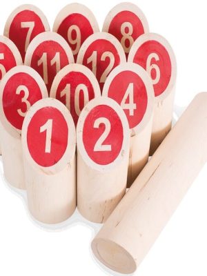 Tal Kubb leikurinn úr gæða birkiviði