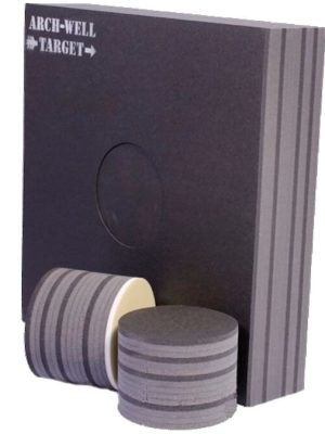 Skotmark 80 x 80 x 20 cm Með skiptanlegri miðju