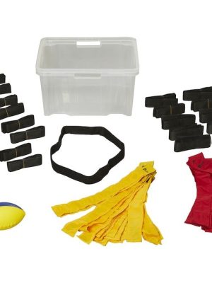 Fánafótboltasett inniheldur 115 bita