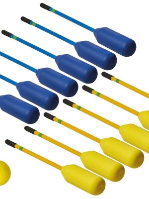 Boltahopparasett De Luxe sett með 12 pinnum og 2 boltum