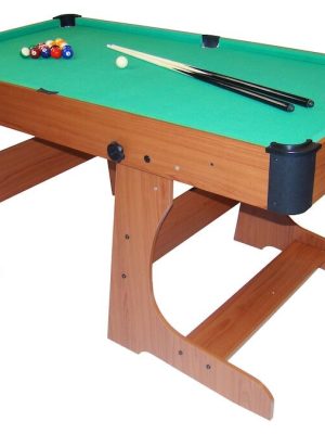 Billjardborð Yale L-fætur, samanbrjótanlegt. Með fylgihlutum.