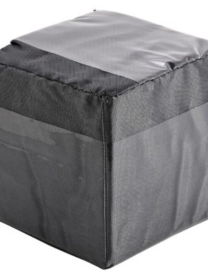 Leikfangateningur 15 x 15 cm, grár. Vasar á öllum hliðum fyrir þína eigin leiki.