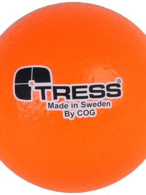 COG froðuhandbolti úr drekaskinnsfroðu, 14 cm í þvermál, neon appelsínugulur