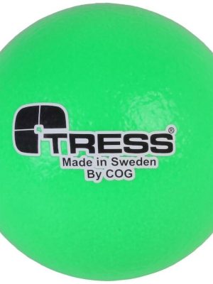 COG froðuhandbolti úr froðu, 14 cm í þvermál, neongrænn drekaskinnsfroðubolti