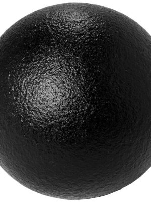 Froðukúlukúla Lux 15 cm, svört. Froðugæði: 40 kg/m3.