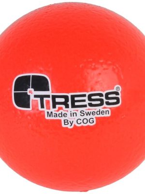 COG froðuhandbolti úr froðu, 14 cm, neonrauður drekaskinnsfroðubolti