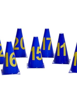 Sett af keilum með tölum 11-20 Hæð: 23 cm