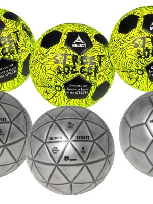 Fjölvallarboltapakki, 6 götufótboltar