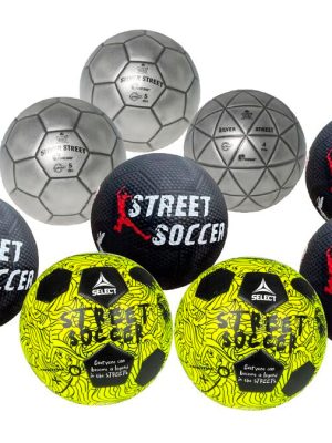 Götufótboltasett, samtals 10 boltar