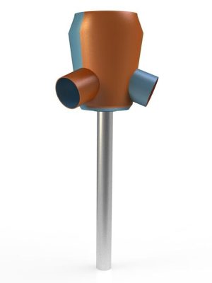 Körfuboltastandur Octopus Fiber með hylki