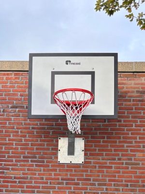 Körfuboltaframhengi til veggfestingar. Innifalið eru 2 styrkingar og boltar.