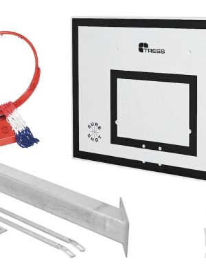 Körfuboltaframlenging 90 cm. Þar á meðal trefjaplata og ProImage körfa.