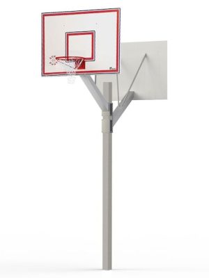 Tvöfaldur körfuboltastandur