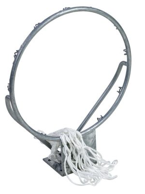 Körfuboltahringur, evrópskur staðall, galvaniseraður 17 mm stálhringur