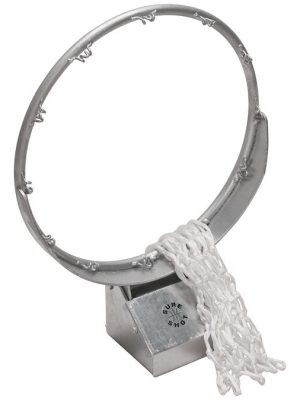 Körfuboltakörfa Sveigjanlegur, heitgalvaniseraður, Dunk-körfa með nylonneti