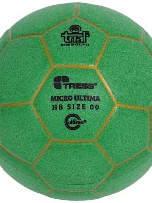 Trial Ultima Micro handbolti, grænn. IHF samþykktur. Þvermál: 14 cm, 150 grömm, 3-laga.