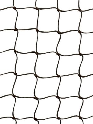 Innanboltanet 90 x 60 cm 2 mm svart nylon, 5 cm möskvi, Dýpt: 40/40 cm