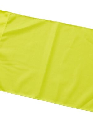 Hornfáni 40 x 60 cm, gulur. Fyrir 30 mm hornstólpa.