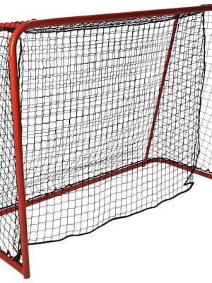 Innanborðsmark 120 x 90 cm rautt mark með svörtu neti + öryggisneti