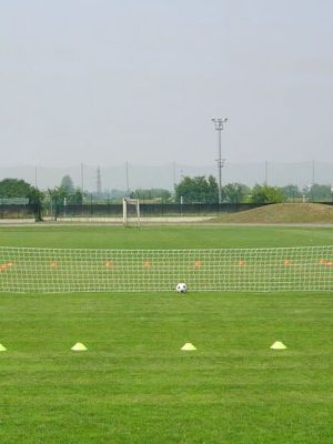 Breidd fóttennisnets: 700 cm, hæð 100 cm