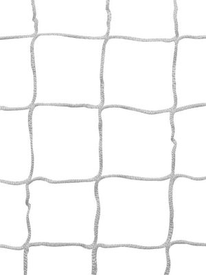 Lítið handboltanet, 10 cm möskvi, dýpt 50/100 cm. 4 mm hvítt PP, 10 cm möskvi, dýpt: 50/100 cm.