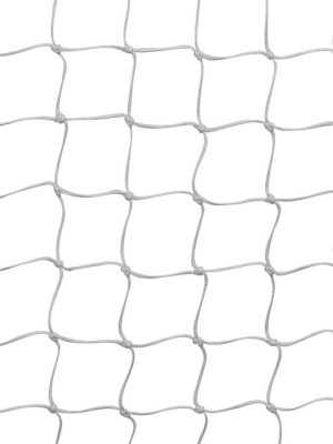 Handboltanet 6 cm möskvi, dýpt 95/100 cm. 3 mm hvítt nylon, 6 cm möskvi, dýpt: 95/100 cm.