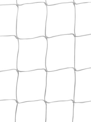 Net fyrir handboltamark úr nylon, 10 cm möskva. 3 mm hvítt nylon, 10 cm möskva.