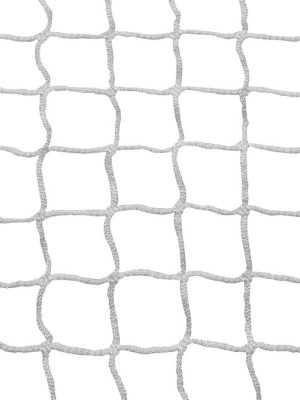 Net fyrir handboltamark PP, 5 cm möskvi 4 mm hvítt PP, 5 cm möskvi