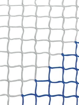 Fótboltanet fyrir 11 manna deildarmörk - Félagslitir 3 mm PP, 4,5 cm möskvi, Dýpt: 200/200 cm