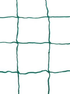Fótboltanet fyrir 7 og 8 manna fótboltamörk - Grænt 3 mm grænt PP, 12 cm möskvi, Dýpt: 90/100 cm