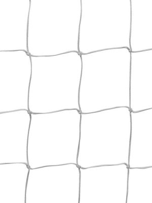 Fótboltanet fyrir 7 og 8 manna fótboltamörk - Nylon 3 mm hvítt nylon, 13 cm möskvi, Dýpt: 90/100 cm